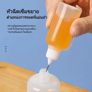 Feiyangขวดกาวพกพา 10-100 มล. ขวดเติมน้ำมัน ขวดเข็ม ขวดเติมน้ำมันใสปลายเข็ม กระปุกน้ำมันเข็ม