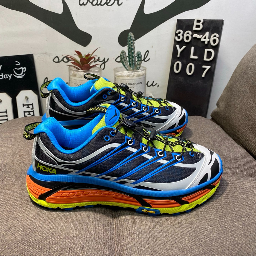 รองเท้าวิ่ng Hokaa Mafate Three 2 ออกแบบสำหรับการวิ่งระยะทางไกล มีให้เลือกตั้งแต่ไซส์ 36 ถึง 45