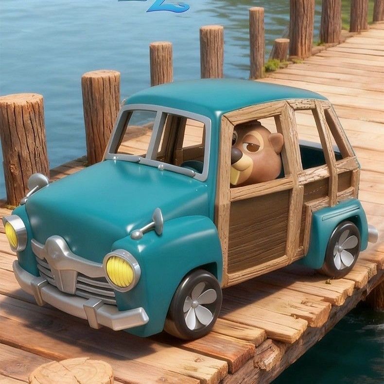 สินค้าใหม่ Crazy Animal City 2 Mystery Box Crazy Car Series รูป Judy Nick อินเทรนด์เล่นตกแต่ง - รูปที่ 3