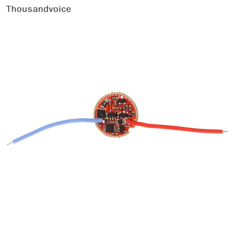 ไฟฉาย LED พร้อมแผงวงจร 5 โหมด ขนาด 17 มม. สําหรับ XHP50.2, MKR, XHP70.2 และ XHP90