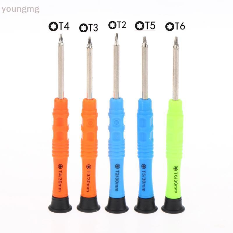 [YG] 1/3 ชุด Torx ไขควง T2 T3 T4 T5 T6 Star Bit DIY โทรศัพท์มือถือมือซ่อมเครื่องมือชุด TH