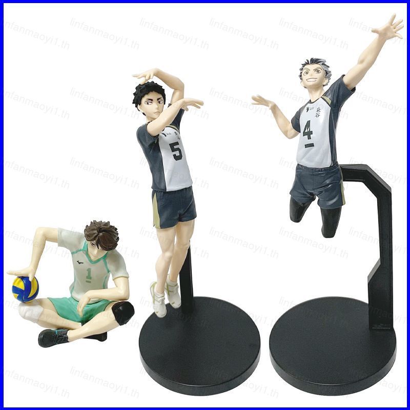 LF1 Haikyuu Action Figure Oikawa Tooru Kotaro Bokuto Akashi Keiji ตุ๊กตาของเล่นสําหรับเด็กเครื่องประ