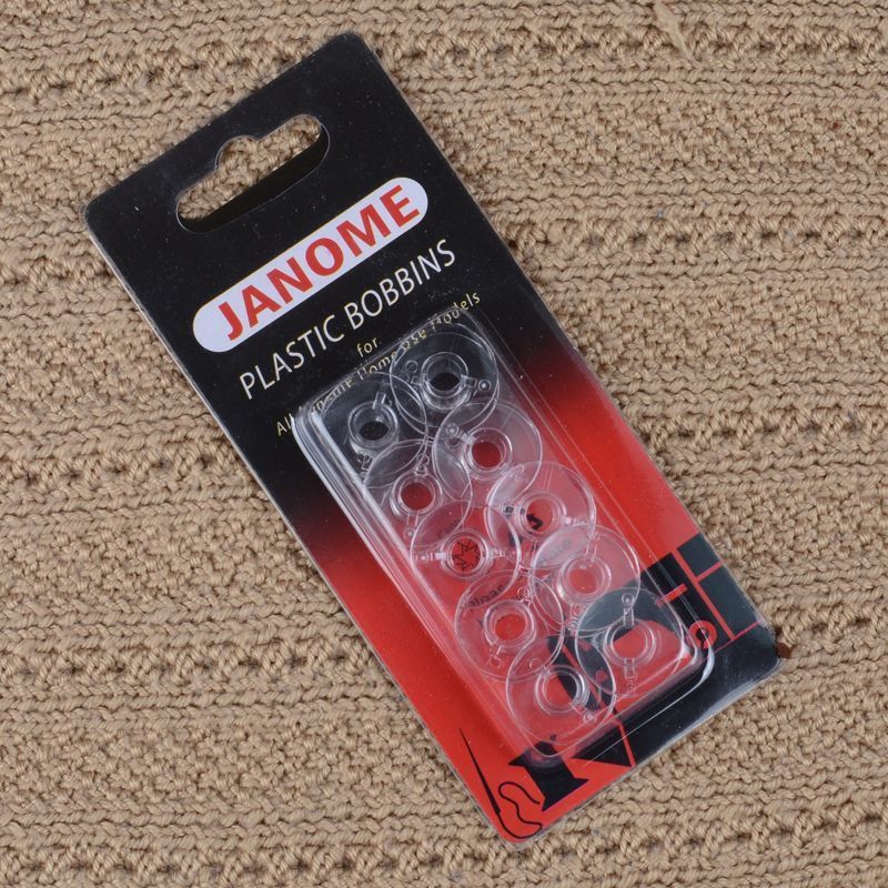 กระสวยพลาสติก/แกนด้าย/เครื่องม้วนด้ายสำหรับจักรเย็บผ้าหลายฟังก์ชันในครัวเรือน JANOME/Janome/Janome (