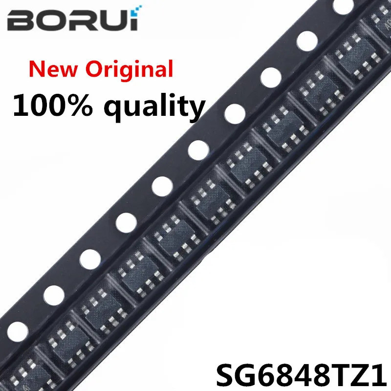 10 ชิ้น/ล็อต SG6848TZ1 SOT23-6 SG6848 SG6848T AAH ต่ําค่าสีเขียว-โหมด PWM Controller สําหรับ Flyback