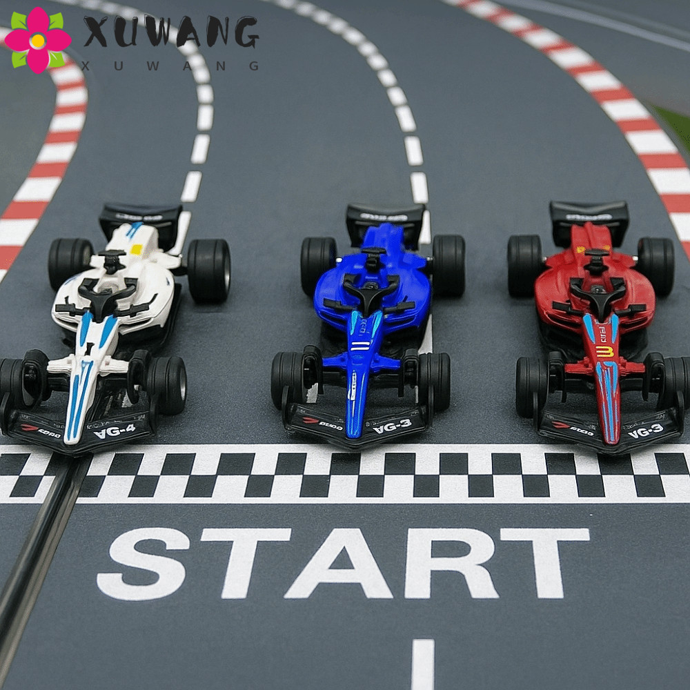 QUENTIN F1 Race Car Toys, Track Edition 1:36 F1 Race Car Model Toy, Formula One Smooth Slick Rubber 