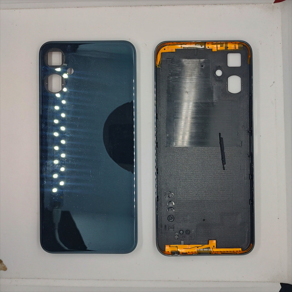 สําหรับ Tecno Spark 9T KH6 ฝาหลังแบตเตอรี่ด้านหลังแผงประตูกรณีด้านข้างปุ่มอะไหล่ซ่อม