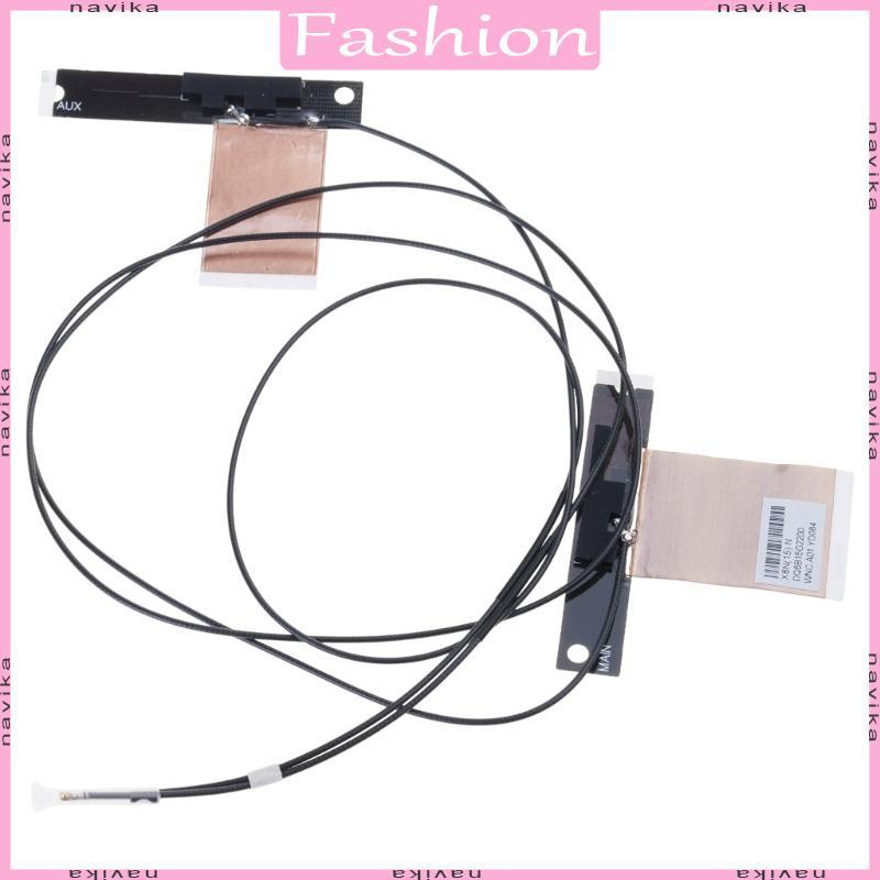 NAV 1 คู่ NGFF สําหรับ M 2 MHF4 เสาอากาศ WiFi สายสองสําหรับ AX200NGW 9260NGW 8260NGW 8265NGW แล็ปท็อ