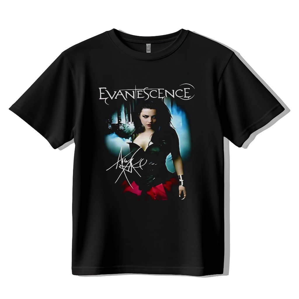 เสื้อยืดเพลงวินเทจ EVANESCENE AMY LEE II เสื้อยืด Distro หนา 24s
