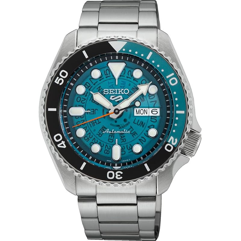 SEIKO 5 Sports Mechanical Limited Model SRPJ45K1 Time Sonar Blue Automatic Manual Wind SKX Sports St