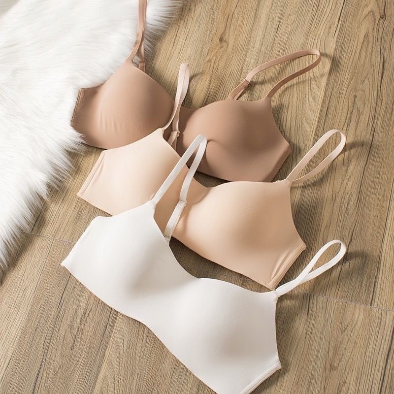 👙ชุดชั้นในไร้รอยต่อ บราแฟชั่น บราสตรี บราหลัง ไม่มีโครงรวบ บาง ใส่สบาย ระบายอากาศได้ดี สายสะพายไหล่ปรับ bra