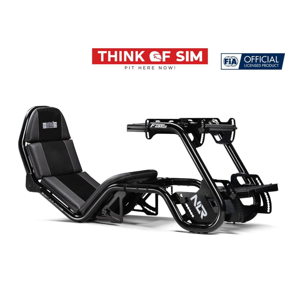 Next Level Racing F-GT Pro Formula and GT Racing Simulator Cockpit (Black)
