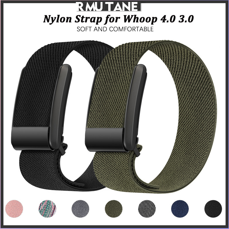 สายรัดกีฬาไนลอนสำหรับ for Smartwatch Whoop 4.0 3.0 Bands สายรัดแบบปรับได้สำหรับ for Whoop 4.0 3.0 Ba