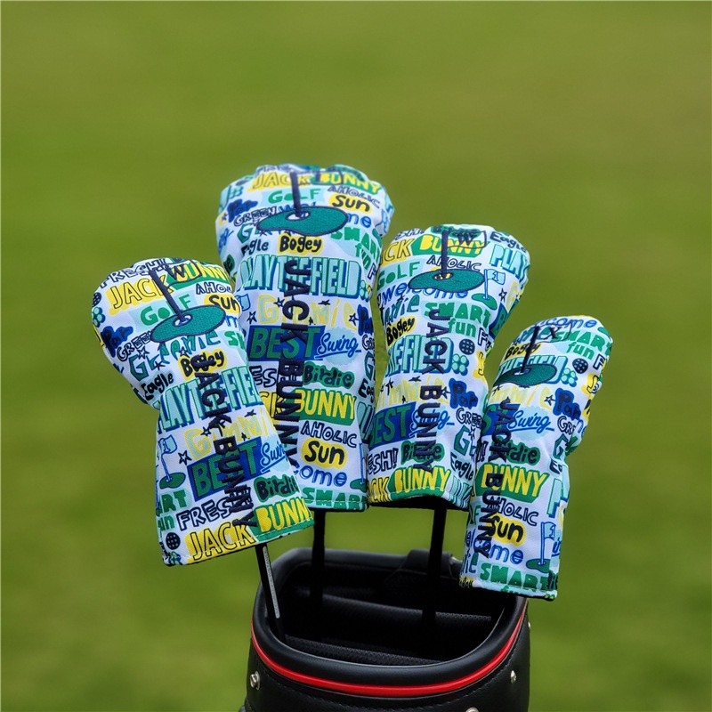 Golf Wooden Club Cover Ball Head Cover Ball Head Cover Ball Head Protection Sleeve No. 1 Driver