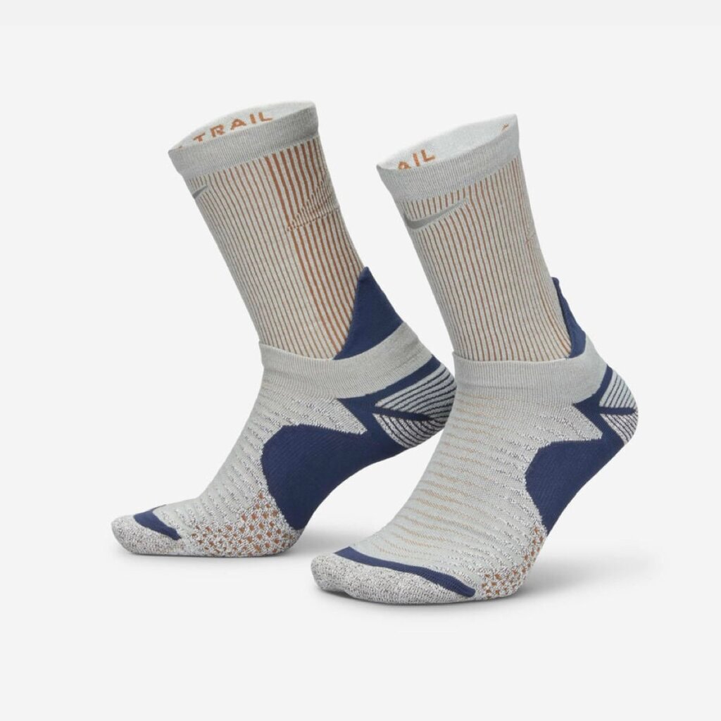 ถุงเท้าวิ่ง Nike Trail Running Crew Socks ‘Glacier Blue’ 1Pair