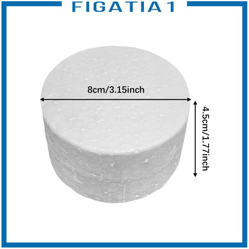 [figataia1] 10ชิ้นโฟมวงกลมสําหรับงานฝีมืออเนกประสงค์เรียบหลอดโฟมพรรคโปรดปรานสําหรับ ทําเอง ศิลปะและอุปกรณ์งานฝีมือการจัดดอกไม้ - รูปที่ 2