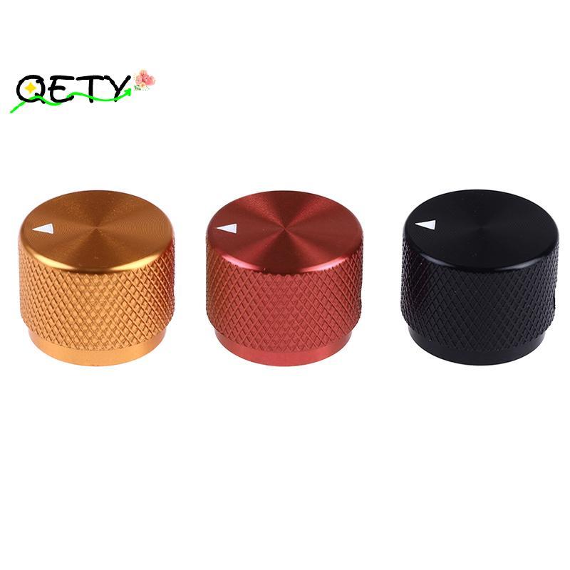 [qetyellow] Solid Machined Metal Aluminium Rotary Encoder Potentiometer Volume Knob Amplifier Contro