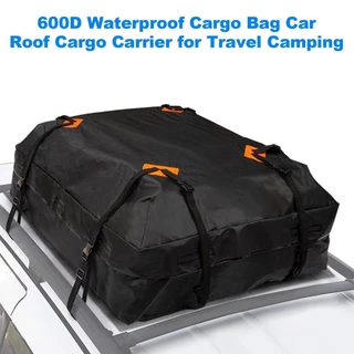 กระเป๋าหลังคา420D กันน้ำ รถ หลังคาบรรทุกสัมภาระ กระเป๋าเดินทาง Carrier Storage Bucket Travel 112*87*44CM Cargo bag