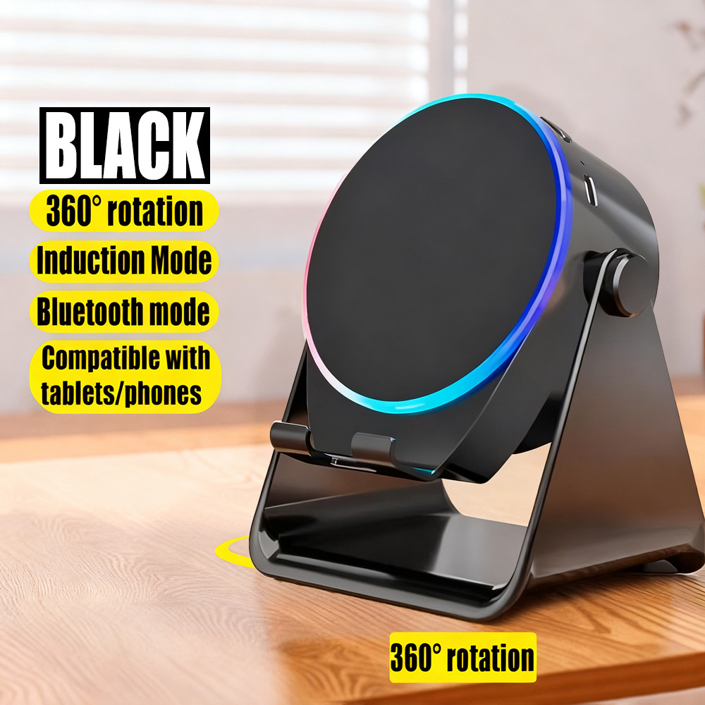 Multifunctional New phone holder/Bluetooth Speaker Portable Outdoor Audio System with High-Quality High-Subwoofer