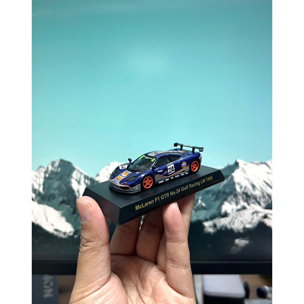 1/64 Jingshang kyosho kyosho McLaren F1GTR Gulf Oil Coating McLaren F1 GTR NO.24 Gulf Racing LM 1995