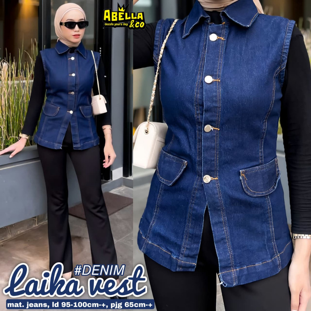 1512 LAIKA VEST โดย AbELLA FASHION // ONESTUFF