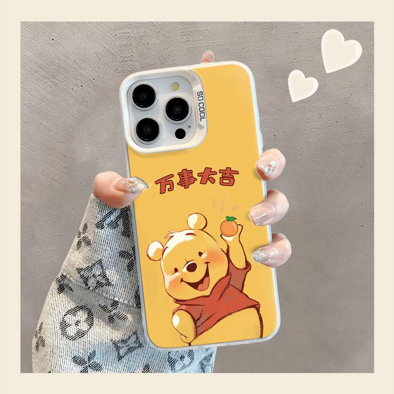 Disney Winnie สําหรับ Oppo A58 A11X A5 A2 A55 A57 A16 กรณีค้นหา X5 X6 X7 X8 X9 PRO V23 11 10 PRO REN