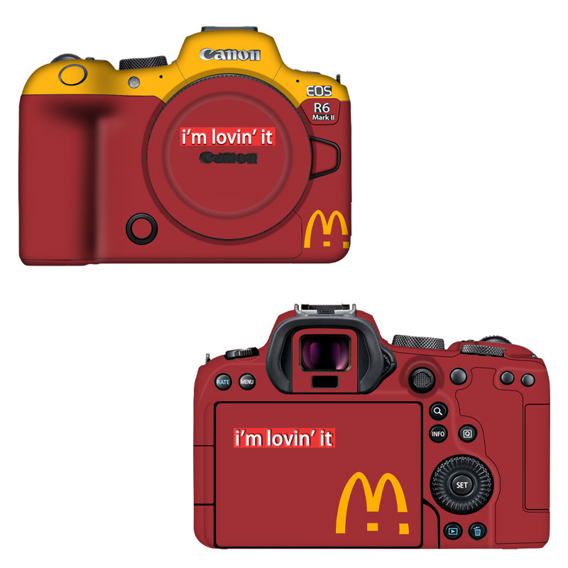 เหมาะสําหรับ Canon R62/R7/R8/R10/R52/R กล้องสติกเกอร์ r6 รุ่นที่สองฟิล์มป้องกันการปรับแต่ง 3M