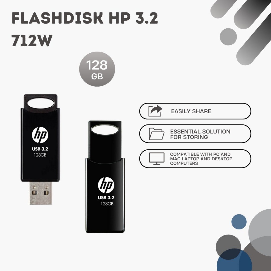 HP 128GB 3.2 712B Flashdisk HP 128GB Flashdisk 128GB HP 3.2 712B
