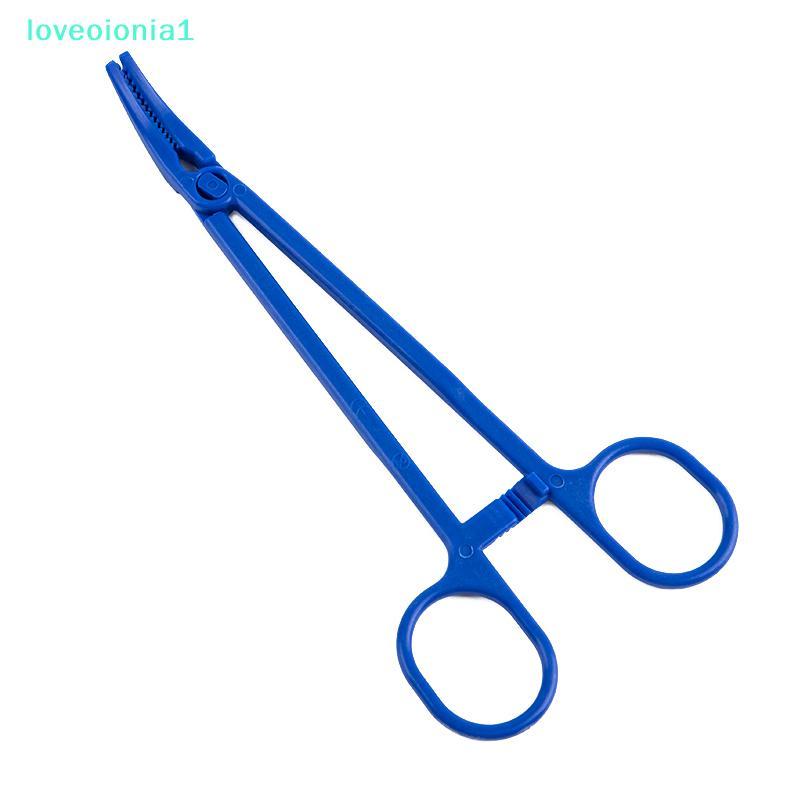 loveoionia1 ทางการแพทย์ Hemostat Forceps Sharp ปากคีมผ่าตัด Cottonball ฟองน้ํา Clamp