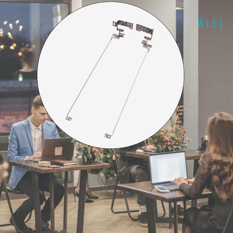 จะ 1 คู่แล็ปท็อปขวาซ้ายบานพับสําหรับ ROG Strix GL753 GL753V แล็ปท็อป LR คอมพิวเตอร์หน้าจอ LCD บานพับ