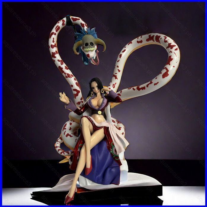 SQ3 ONE PIECE Boa·Hancock นั่งอะนิเมะ Bishoujo Action Figure พรีเมี่ยมสะสมเครื่องประดับ QS3