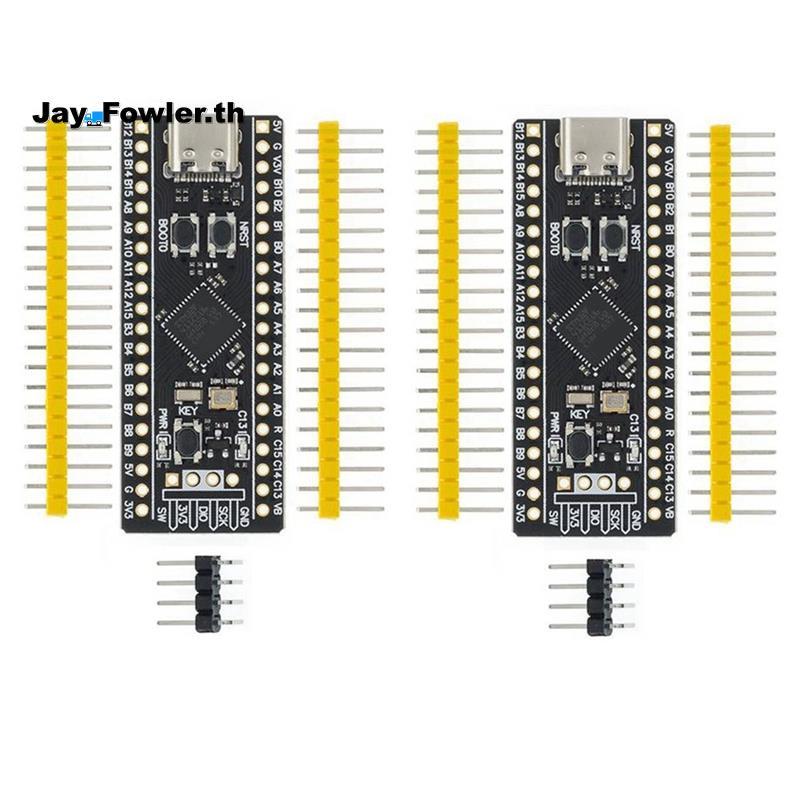 [Jay_Fower]บอร์ดพัฒนา STM32F411 2 ชิ้น, STM32F411CEU6 STM32F4, รองรับสําหรับการเขียนโปรแกรม