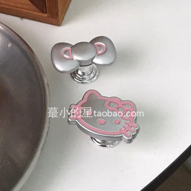 ปุ่มกดห้องน้ํา Bowknot Cat เล็บยาวเล็บเฉพาะห้องน้ําเสริม Flushing Handy เครื่องมือหญิง