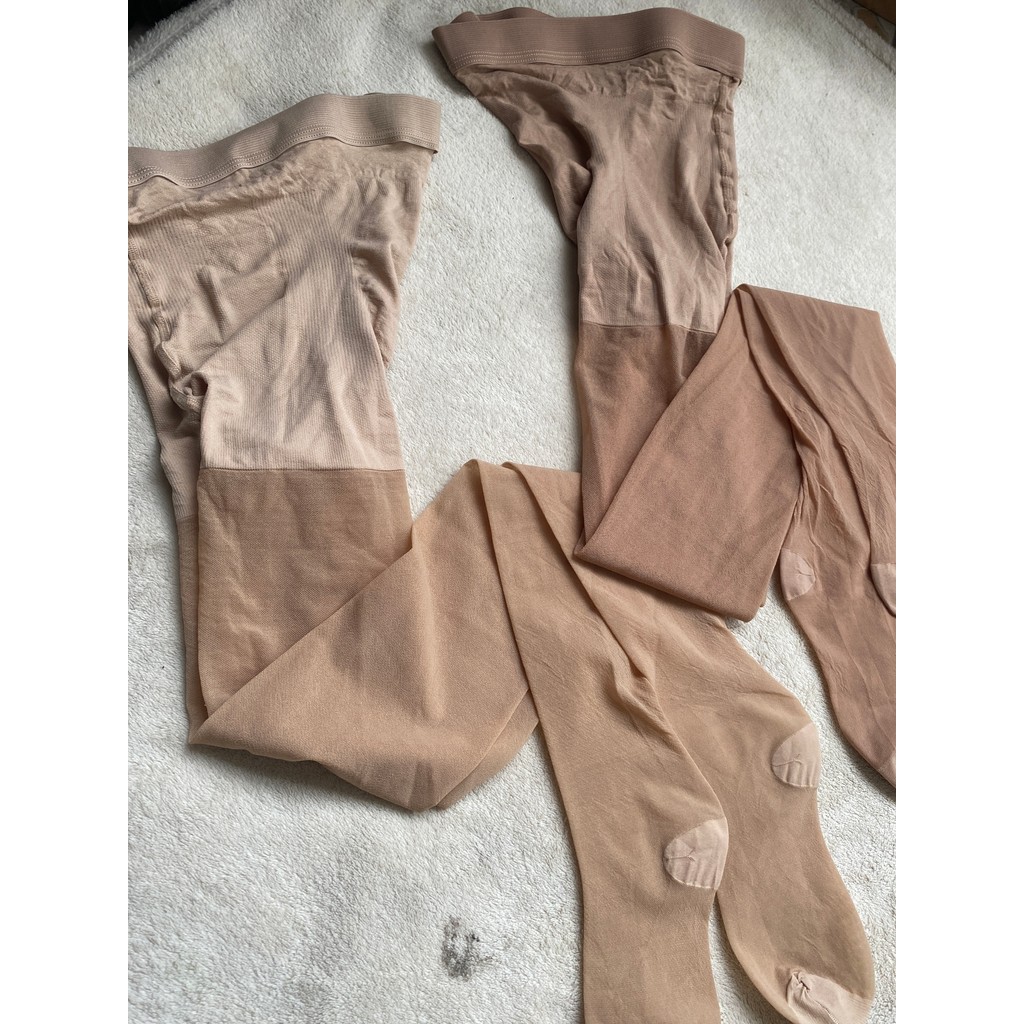 ความดันปานกลาง Shaping Stovepipe ถุงเท้าฤดูใบไม้ผลิฤดูใบไม้ร่วง Segmented ความดัน Pantyhose โปร่งใส Belly-แคบ Hip-lifting Bottoming