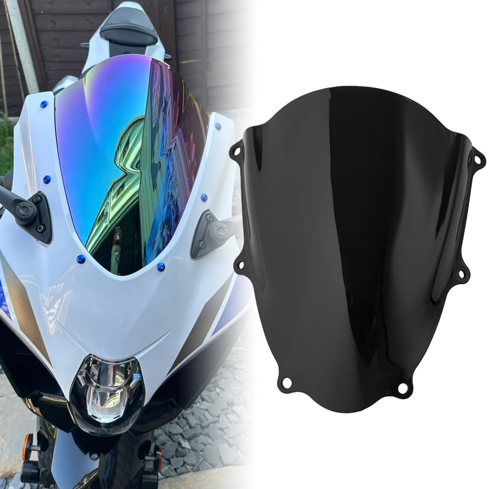 SUZUKI รถจักรยานยนต์กระจกกระจกFairingหน้าจอลมสําหรับSuzuki GSXR GSX R 1000 R GSXR1000 GSXR1000R GSX-