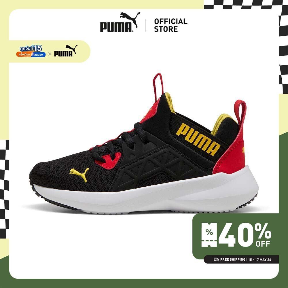 PUMA Kids รองเท้ากีฬาเด็ก Soft Enzo NXT Unisex สีดำ - 19557126