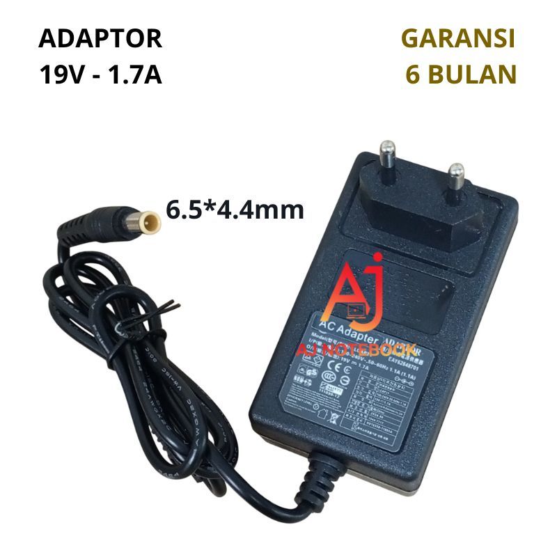 LG Monitor Charger Adapter/LG 19V 1.7A LED LCD TV Charger ใหม่ -AJNB