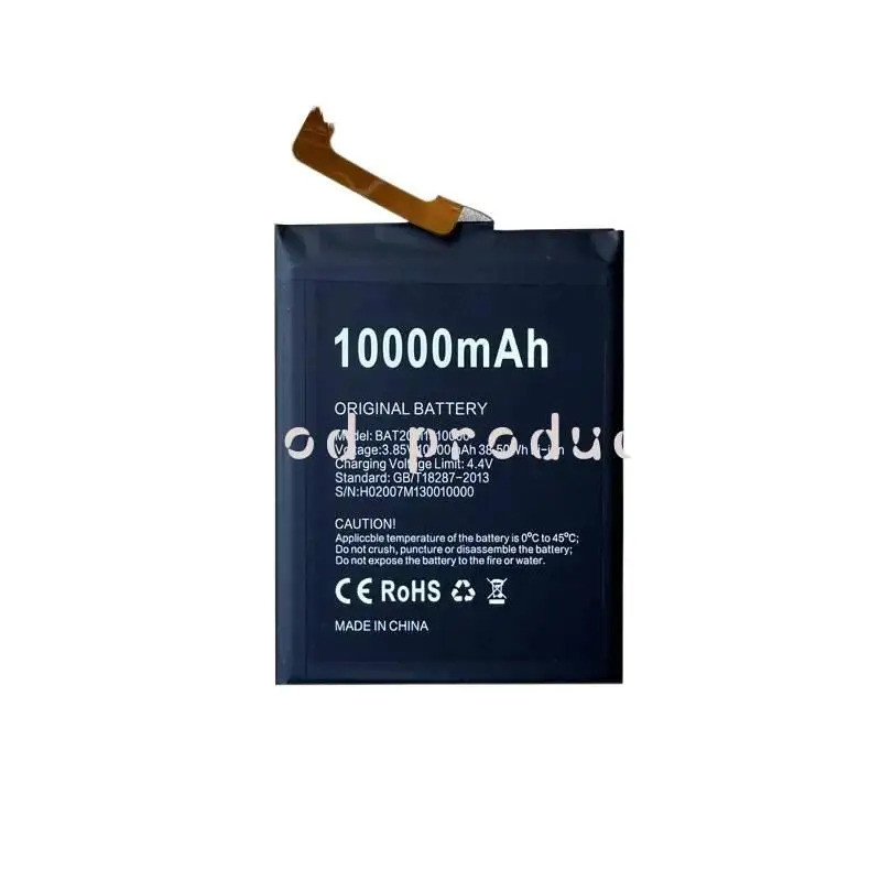 10000mAh BAT20M1310000 แบตเตอรี่สําหรับ DOOGEE S88 Pro S88 Plus