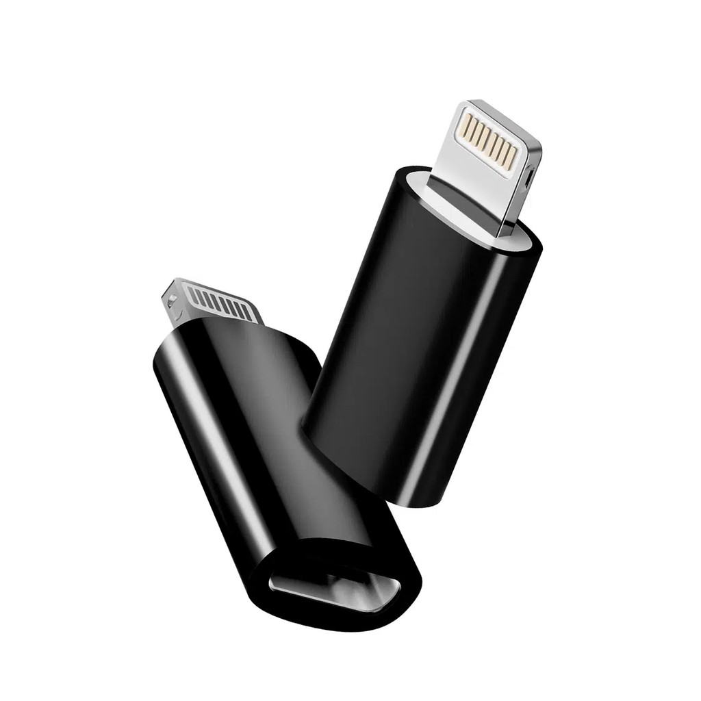 SoluM ตัวแปลง Type C to Lightning หัวแปลง adapter lightning to type c usb c to lightning c to lightning 8Pin สีดำ