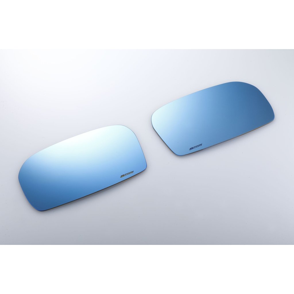 SPOON SPORTS Blue Wide Door Mirror for Civic EP3