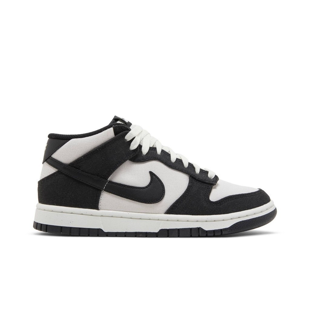 Nike Dunk Mid Canvas Panda DV0830-102