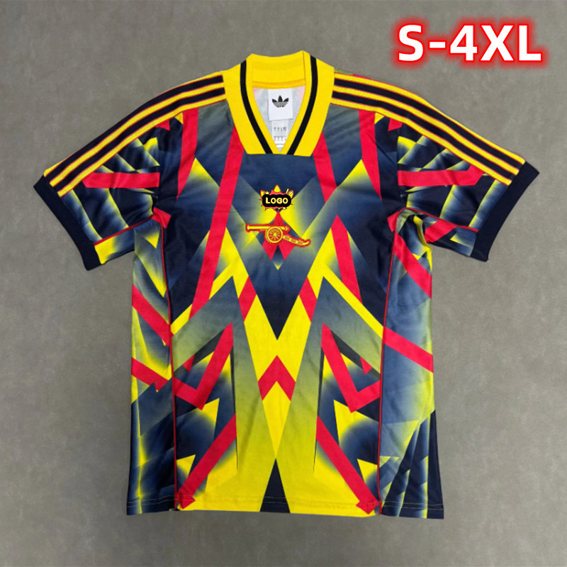 25-26 Arsenal Retro เสื้อฟุตบอลผู้ชาย