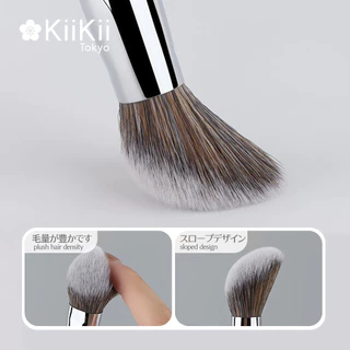 KiiKii Cosmetic แปรงรองพื้น แปรงปัดแก้ม เหมาะสำหรับครีมบลัช ขนแปรงนุ่ม ให้การปกปิดที่เป็นธรรมชาติ