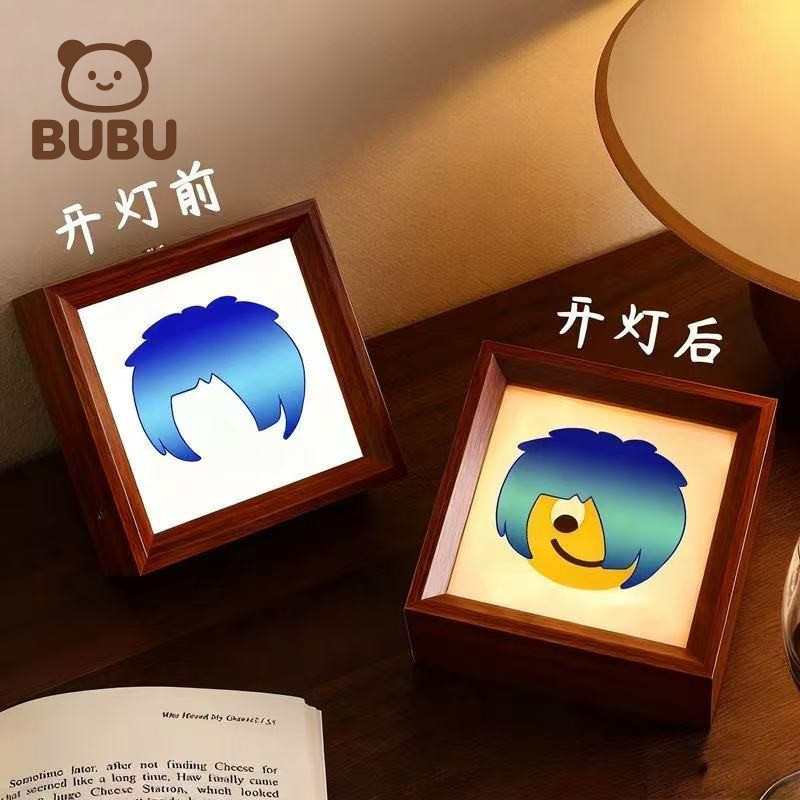 ขายร้อน Creative Kill Matt Emoticon Pack Night Light ตลก Emoticon Pack โคมไฟติดผนังผนังตกแต่งของขวัญ