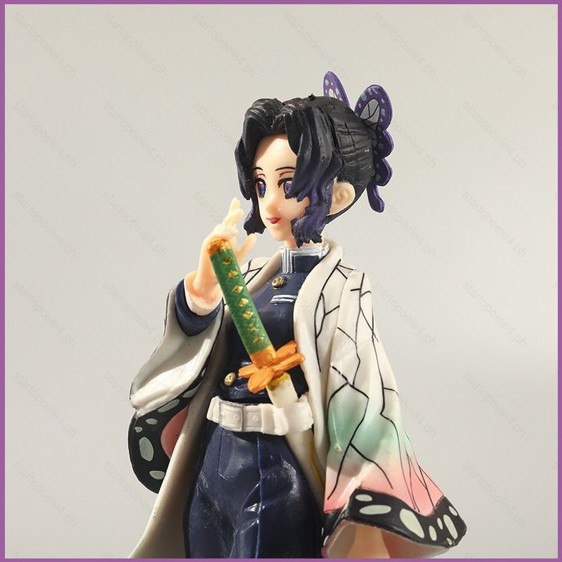 Demon Slayer: Kimetsu no Yaiba Kochou Shinobu Action Figure คอลเลกชันเครื่องประดับรถยนต์
