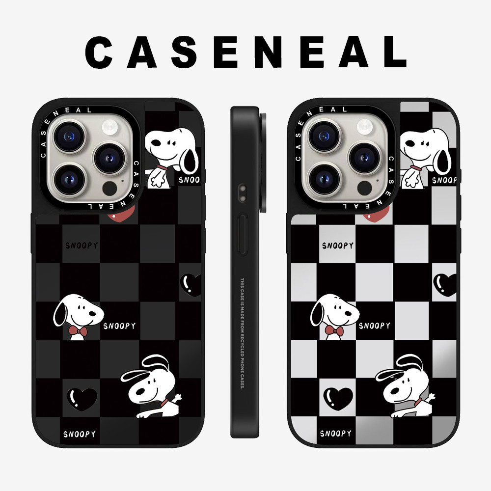 Drop proof CASENEALเคสโทรศัพท์สําหรับiPhone 17ProMax 17pro 17 air 16promax 16 15promax 15 14promax 13 13promax hard Caseน่ารักSnoopy 12 12PromaxกรณีiPhone 11กรณีคุณภาพสูง