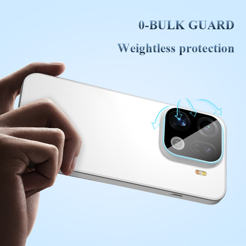 Lenuo & Lereach ตัวป้องกันเลนส์กล้องกันรอยขีดข่วนสําหรับ OPPO Find X9/X9 Pro HD กระจกนิรภัยใส 1-2 แพ็คติดตั้งง่าย - รูปที่ 5