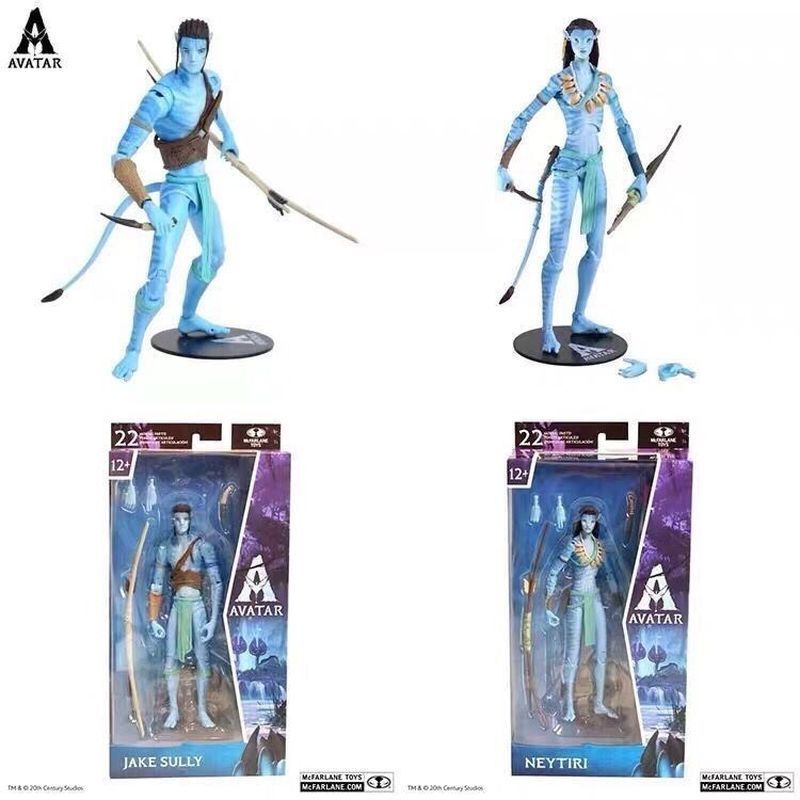 Premium Edition McFarlane Movie Avatar 1 Way of Water Jack Netini 23cm Movable Model Toy k