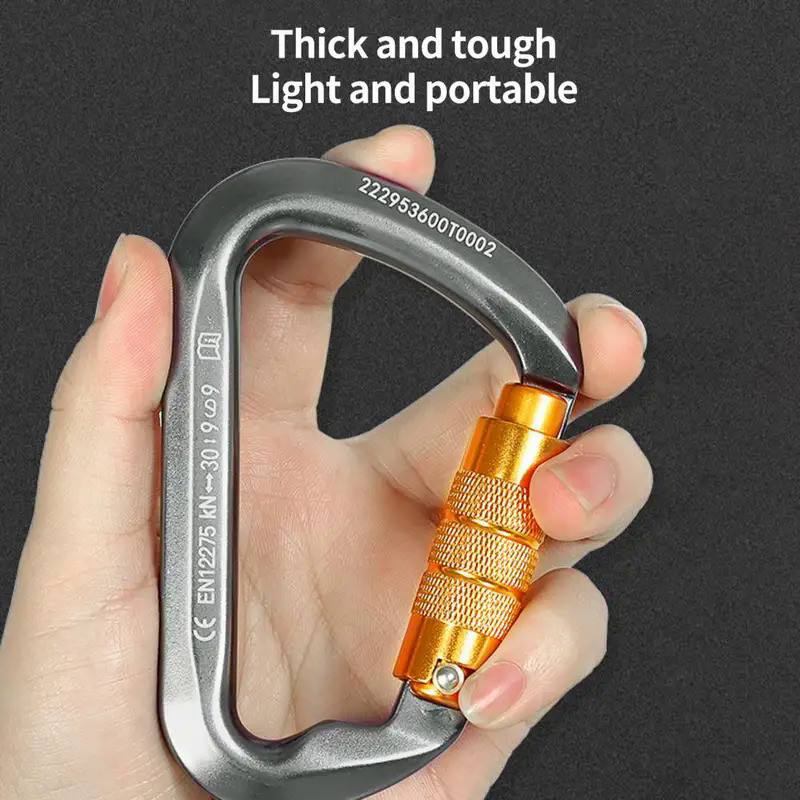 Hook Carabiner High-strength Multi-purpose Mountaineering Caving Rock Climbing Carabiner Carabiner C