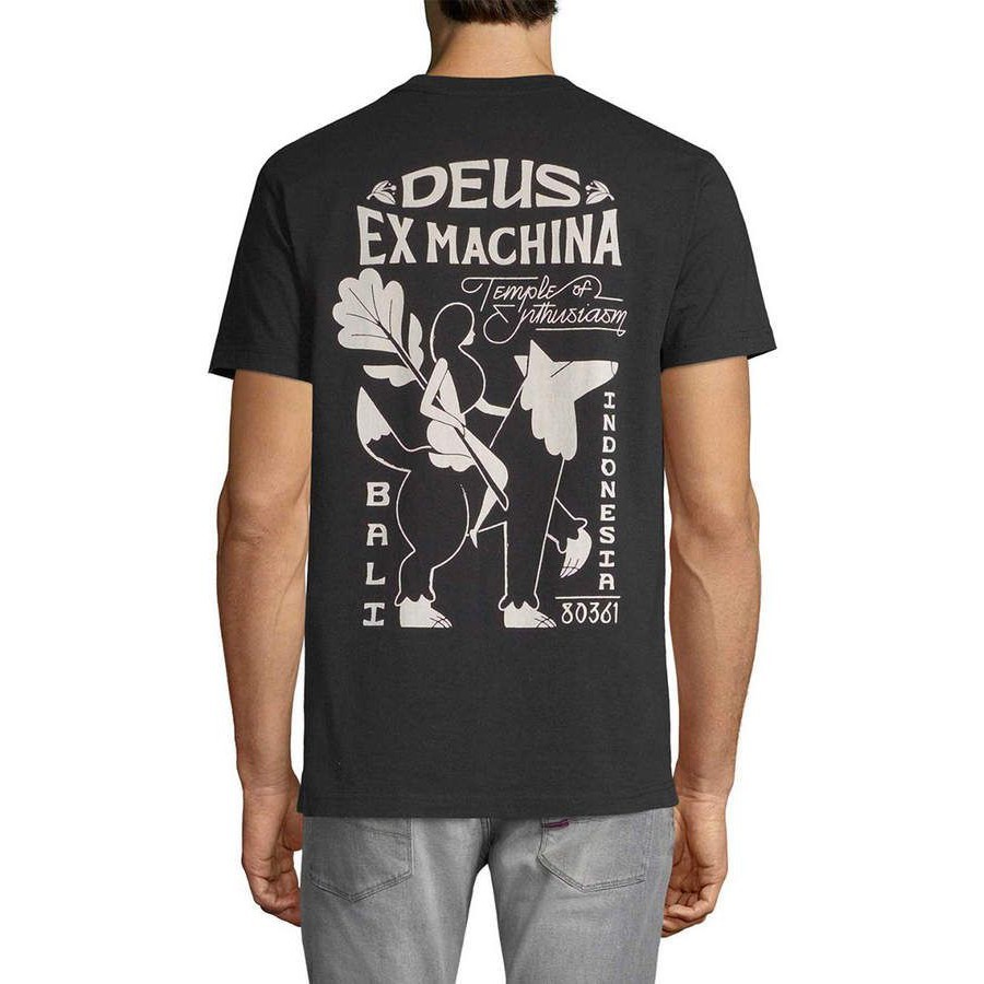 Deus Ex Machina เสื้อยืดผ้าฝ้ายแท้ดีไซน์ใหม่ สำหรับมอเตอร์ไซค์