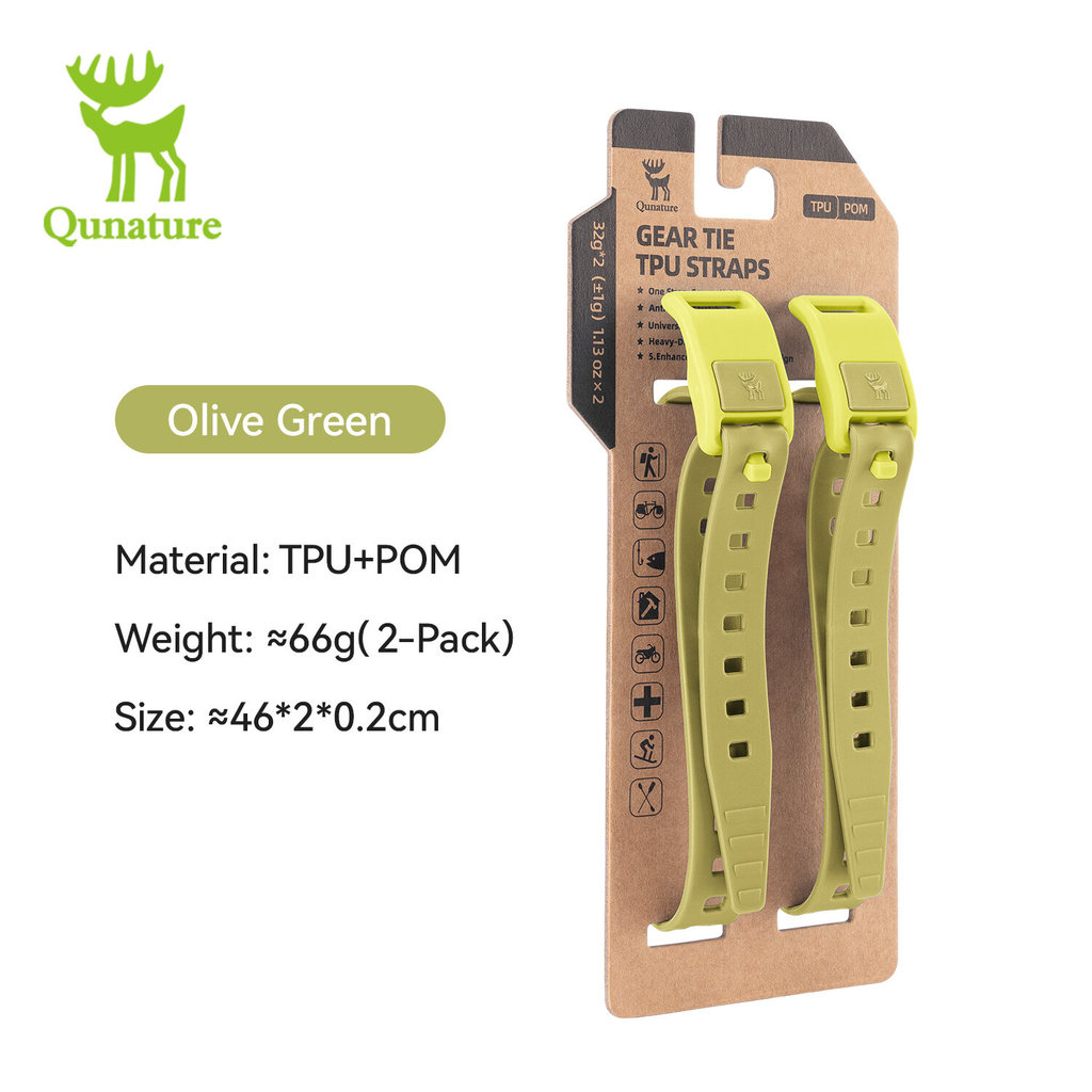 Quature TPU Strap สายรัดกันน้ํารอบสวมใส่-ต้านทานทนทานอุปกรณ์จักรยานขี่จักรยานการขนส่งทุกวัน
